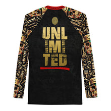 Load image into Gallery viewer, Tre Unlimited Luxury Skull Men&#39;s Rash Guard
