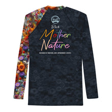 Load image into Gallery viewer, Black Mother Nature PSA Men&#39;s Rash Guard
