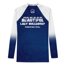 Load image into Gallery viewer, Protect Them Pretty Dogs (Woodward Lady Bulldogs 2) Men&#39;s Rash Guard
