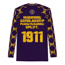 Load image into Gallery viewer, Protect Them Ques (Omega Psi Phi) Men&#39;s Rash Guard
