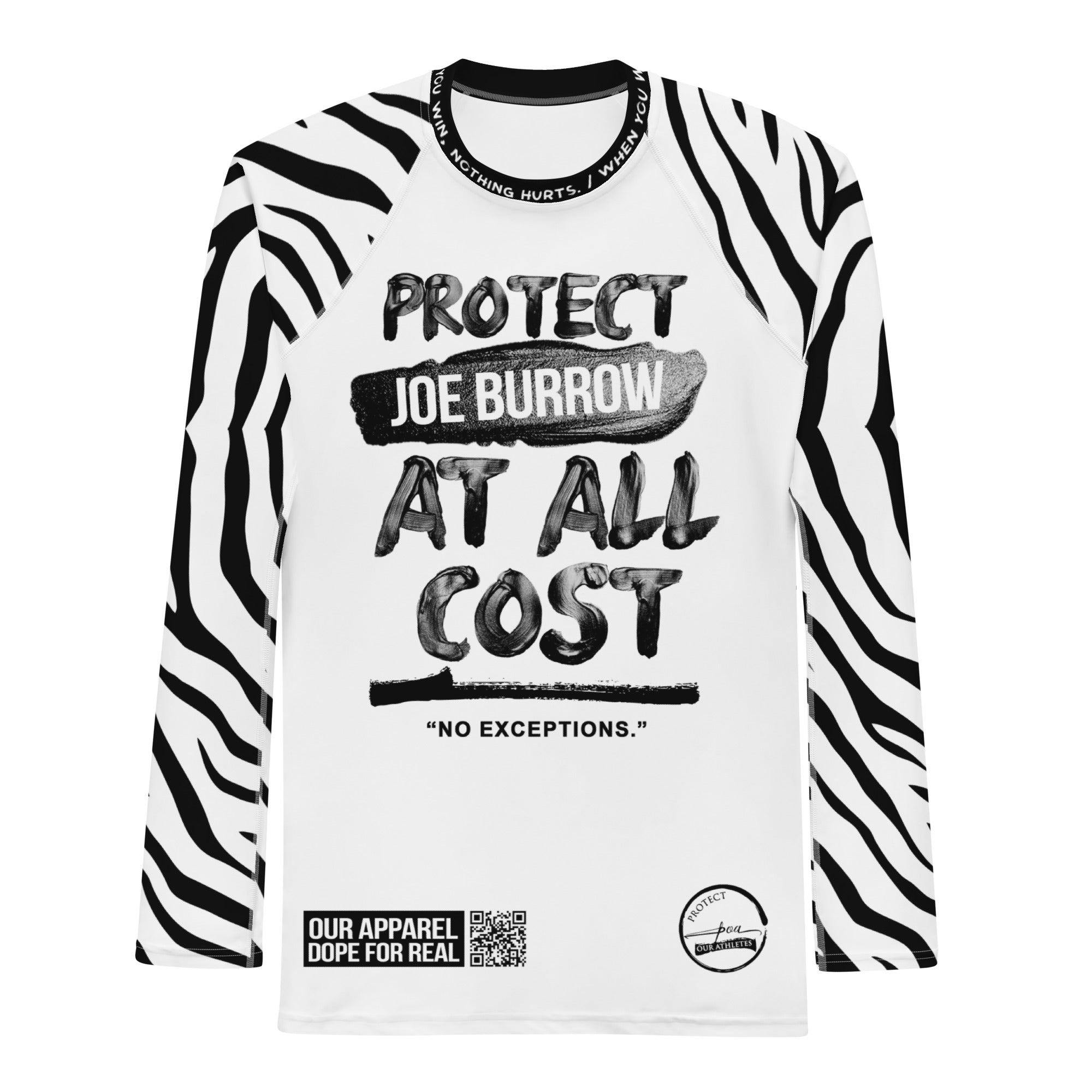 Joe Burrow POA Men's Rash Guard