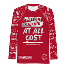 Load image into Gallery viewer, 7 SINS Red Out PBM Men&#39;s Rash Guard
