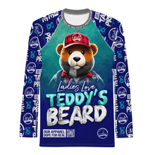 Load image into Gallery viewer, Ladies Love Teddy&#39;s Beard PBM Men&#39;s Rash Guard
