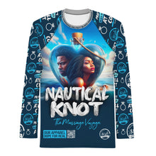 Load image into Gallery viewer, Nautical Knot PBM Men&#39;s Rash Guard
