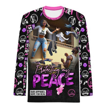 Load image into Gallery viewer, Boy Bye Balcony Condos (My Peace) Men&#39;s Rash Guard
