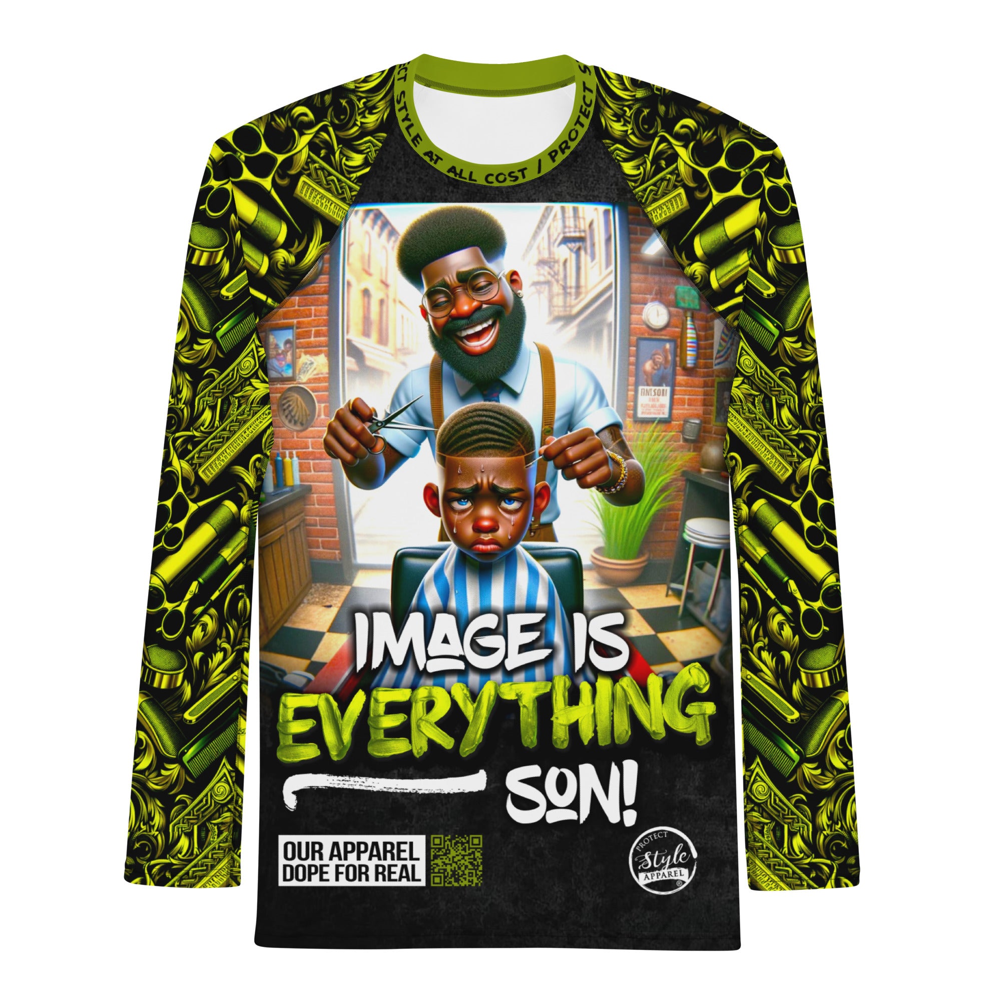 Image is Everything PSA Men's Rash Guard