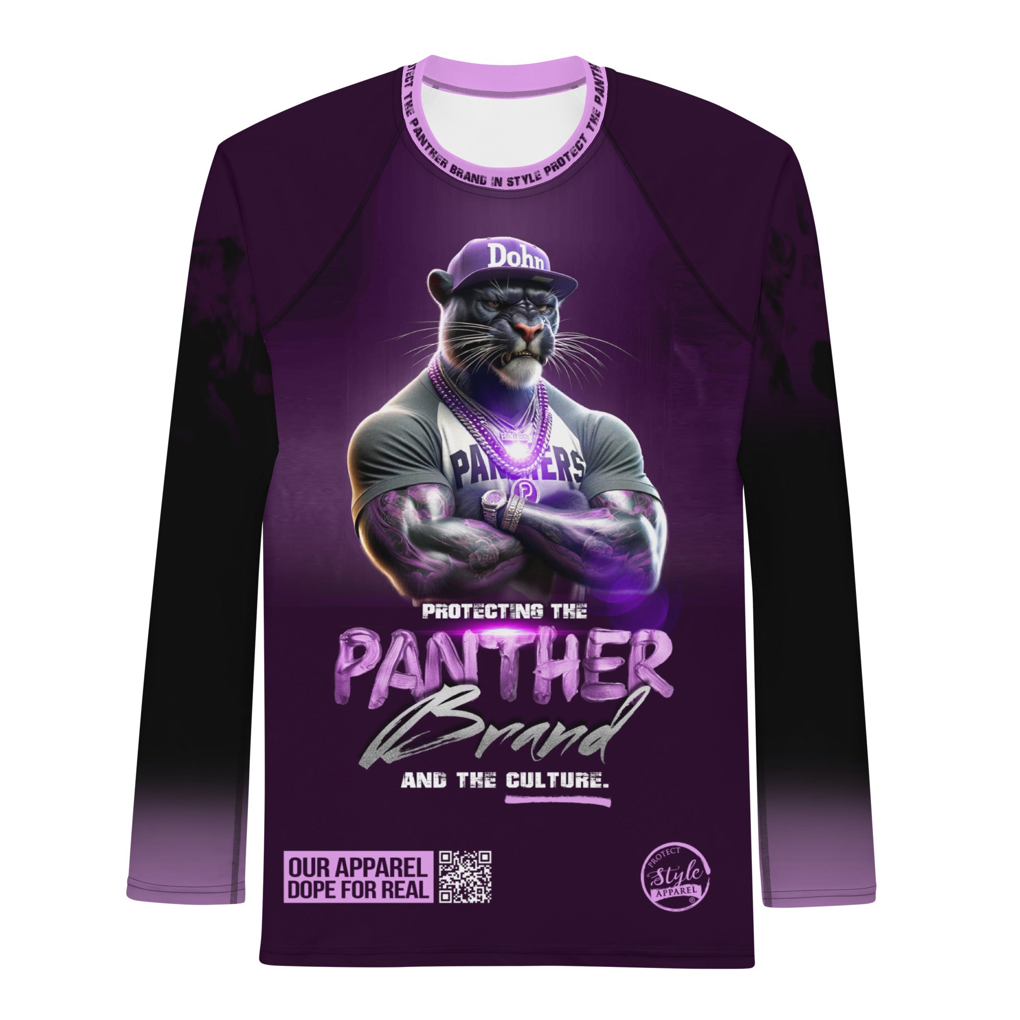 Protect The Panther Brand (Dohn) Men's Rash Guard