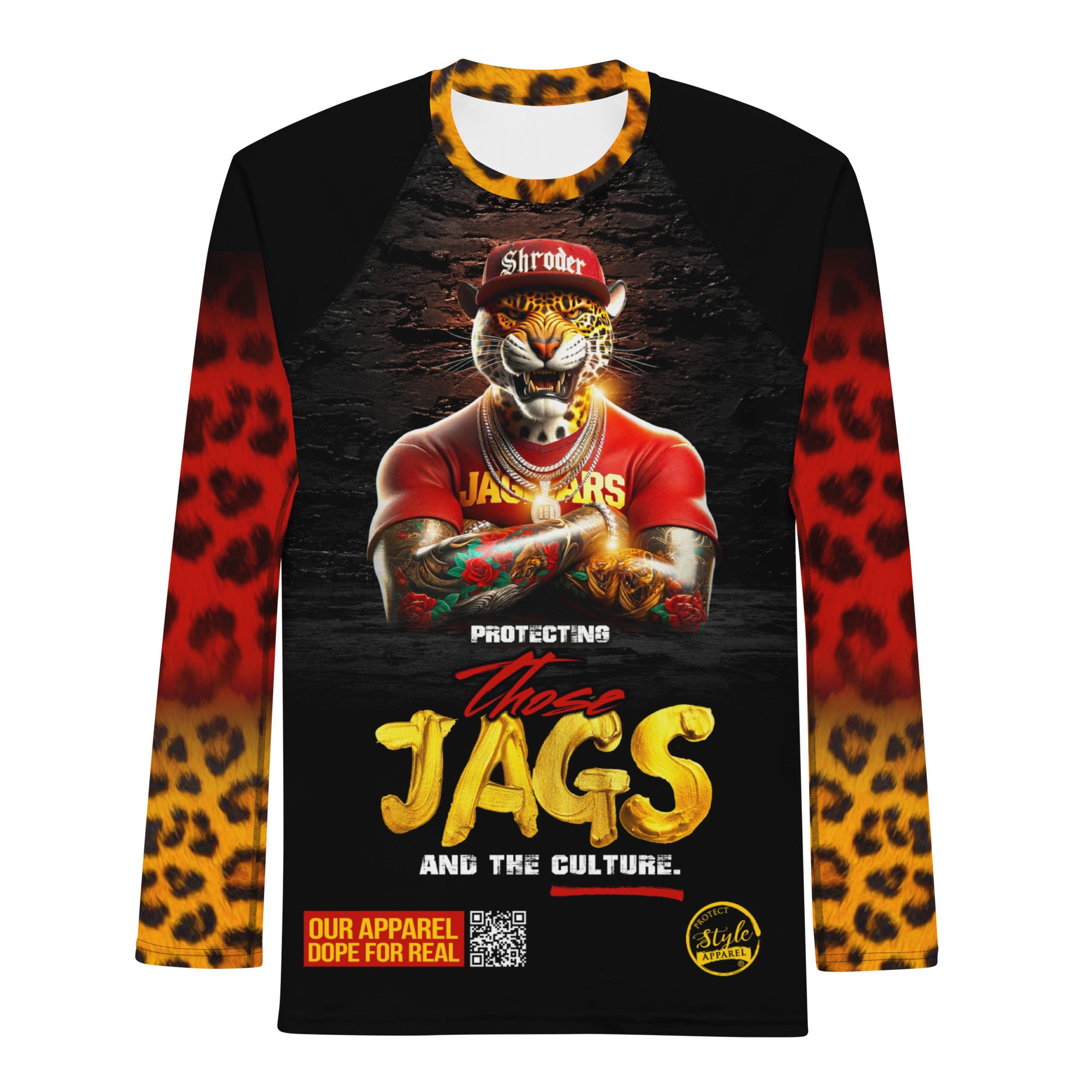 Protect Those Jags (Shroder) Men's Rash Guard