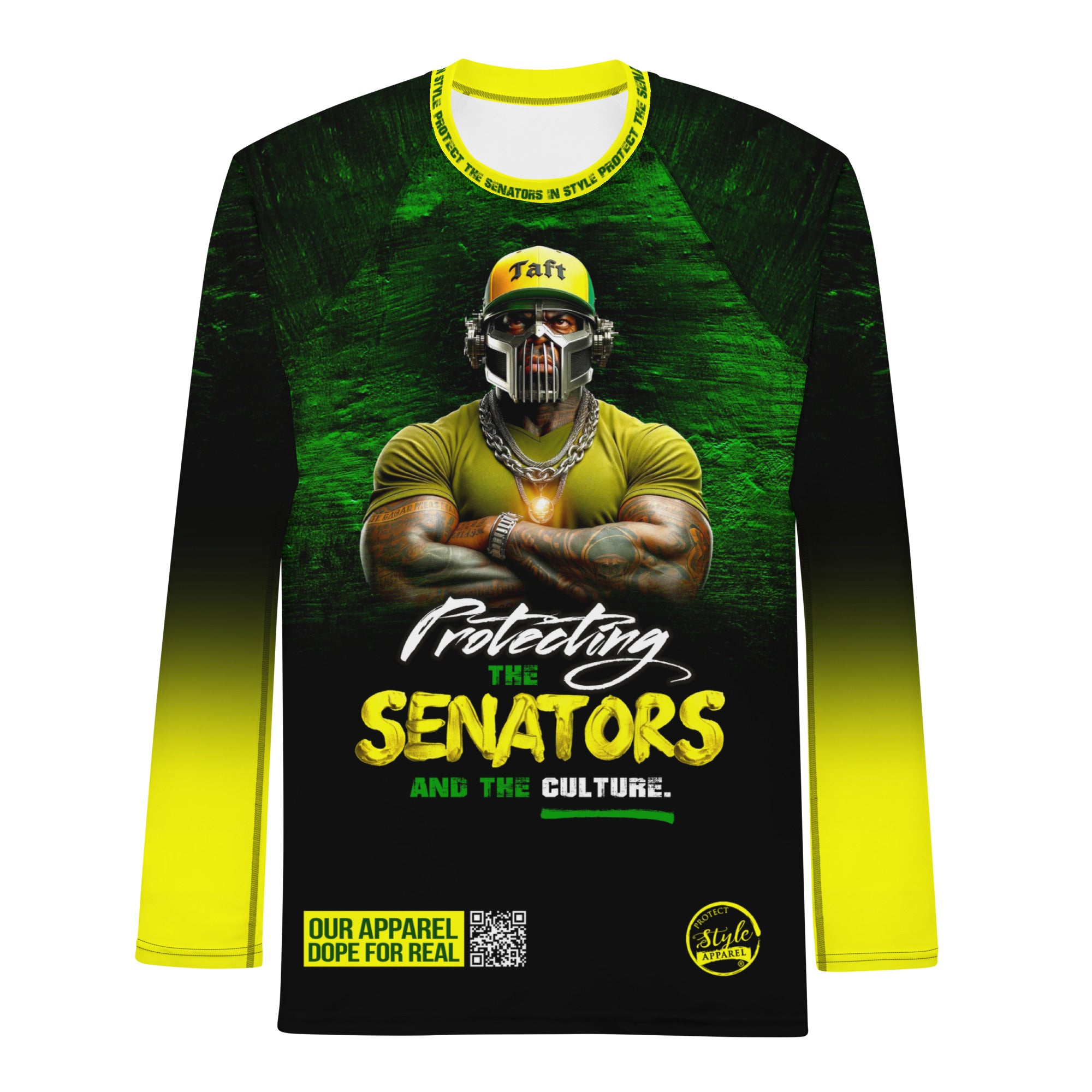 Protect Those Senators (Taft) Men's Rash Guard