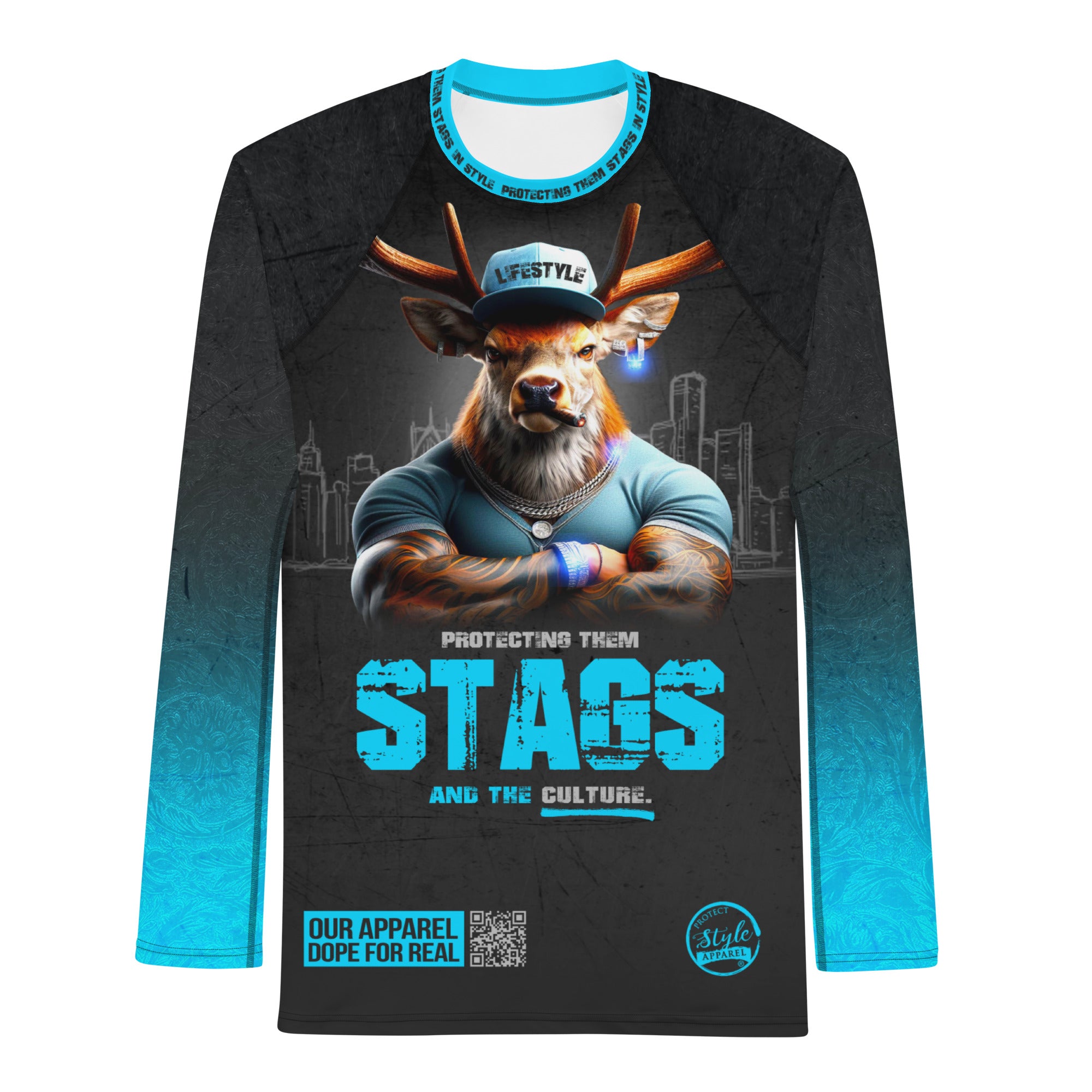 Protect Them Stags (Mackenzie) Men's Rash Guard