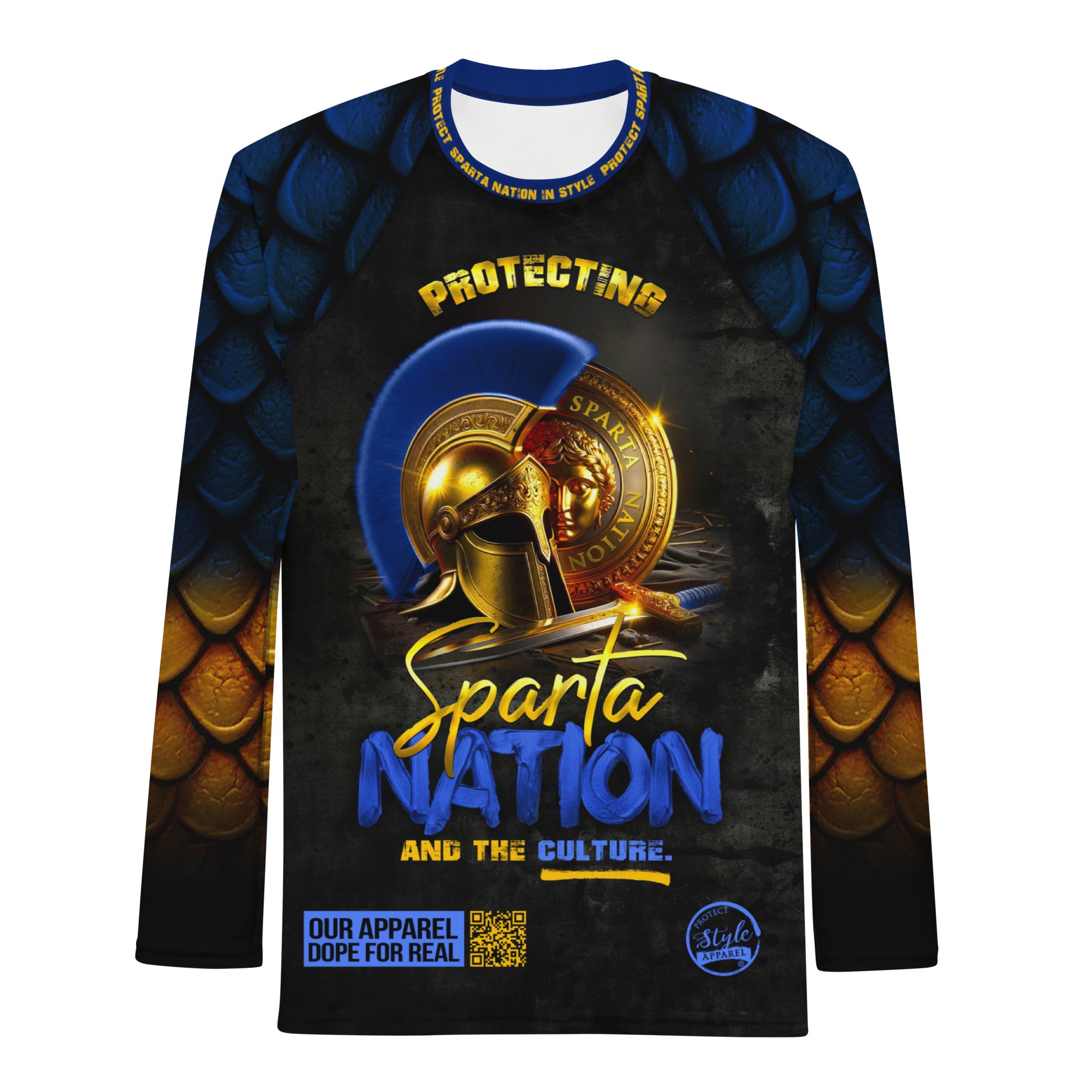 Protect Sparta Nation (Smithfield-Selma) Men's Rash Guard