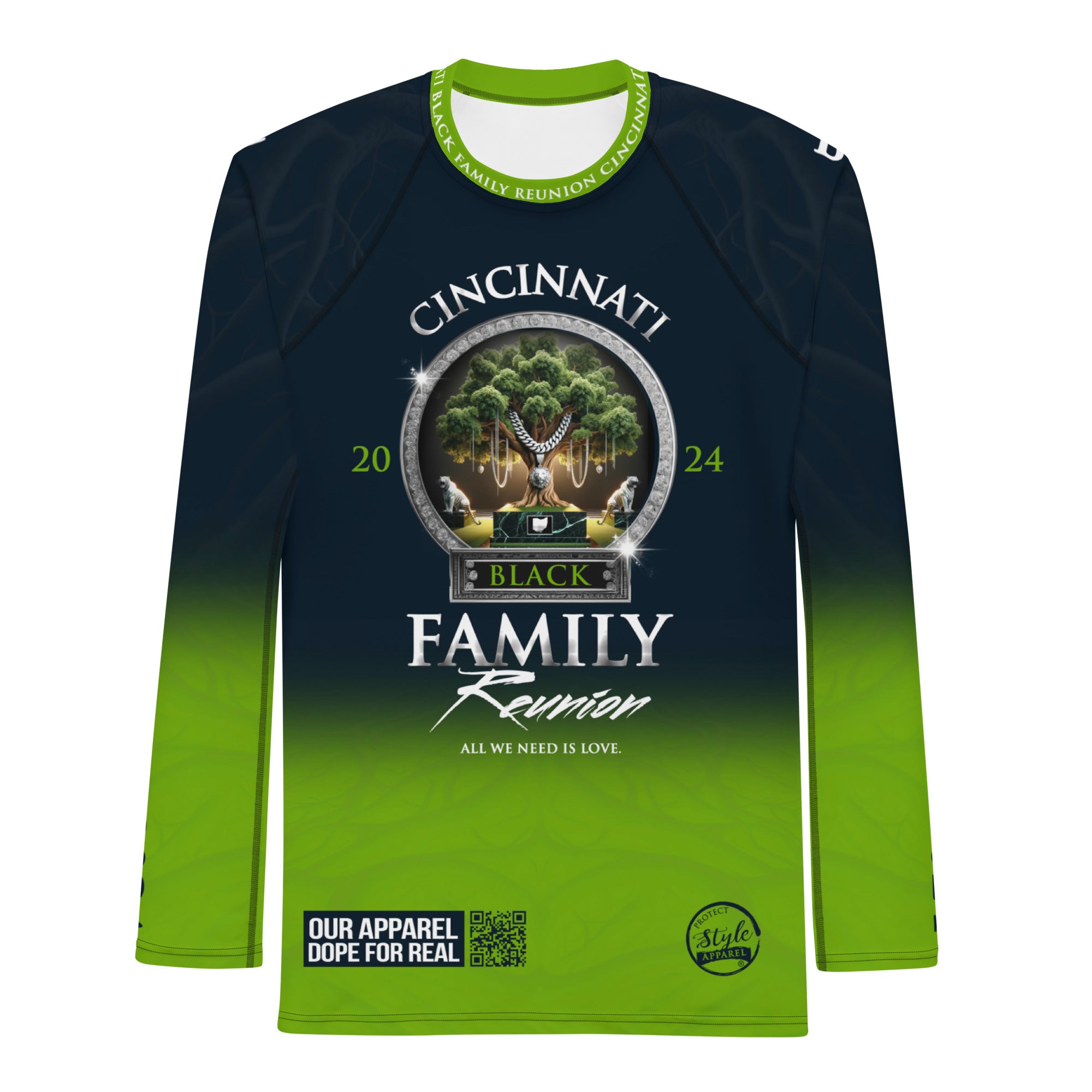 Cincinnati BFR Men's Rash Guard