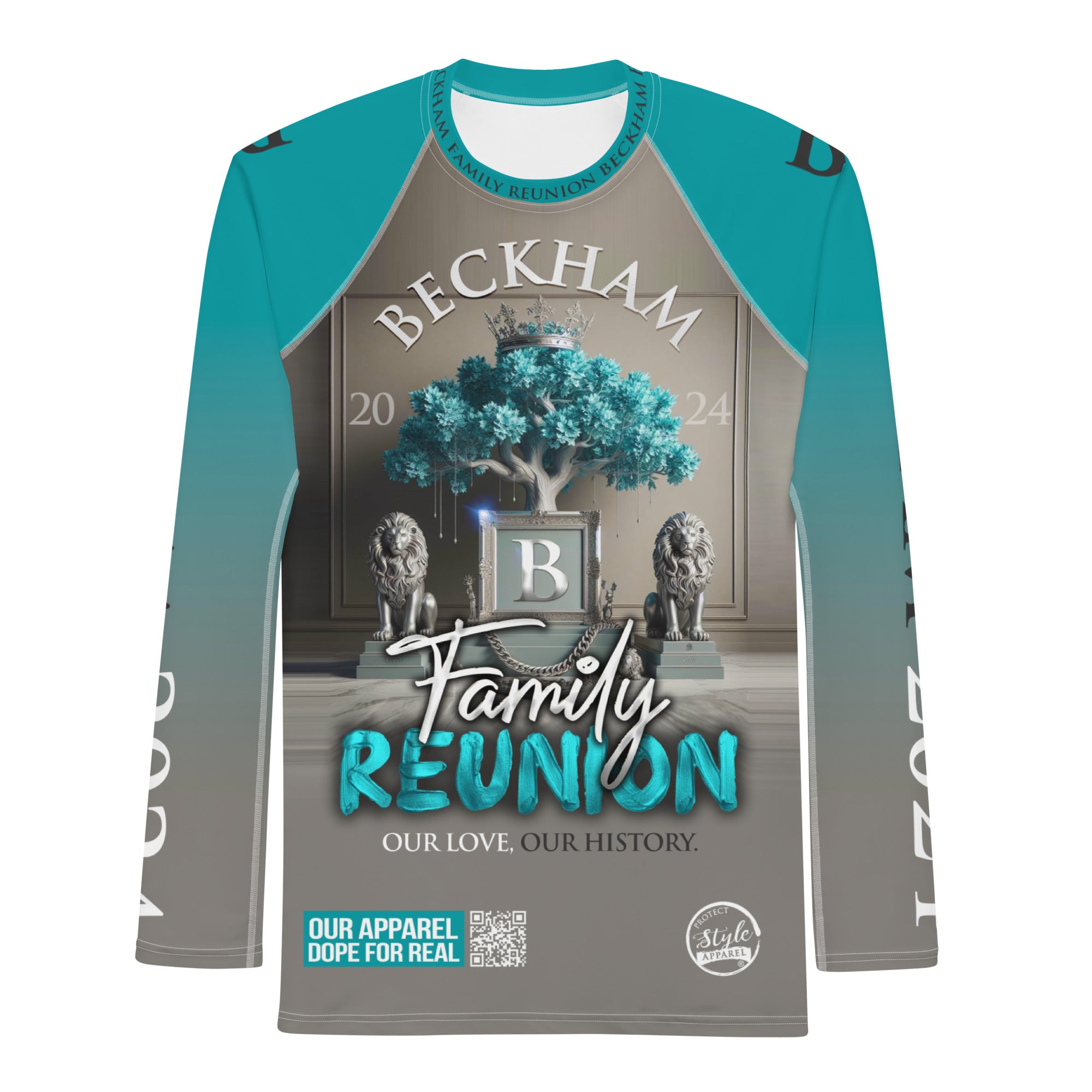 Beckham Family Reunion Men's Rash Guard