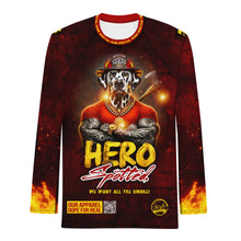 Load image into Gallery viewer, Hero Spotted FD (All The Smoke) Men&#39;s Rash Guard
