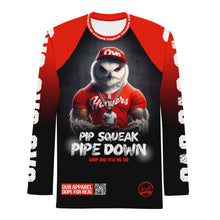 Load image into Gallery viewer, Push up Kdot Diss (Pipe Down) Men&#39;s Rash Guard
