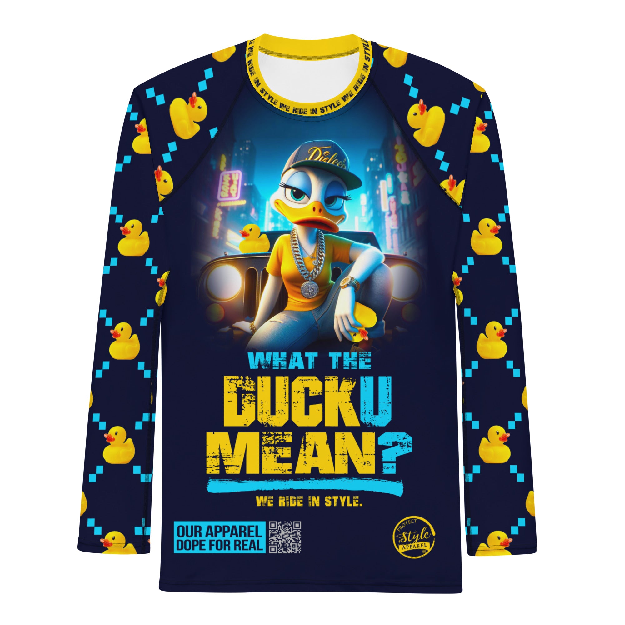 DuckUMean Men's Rash Guard