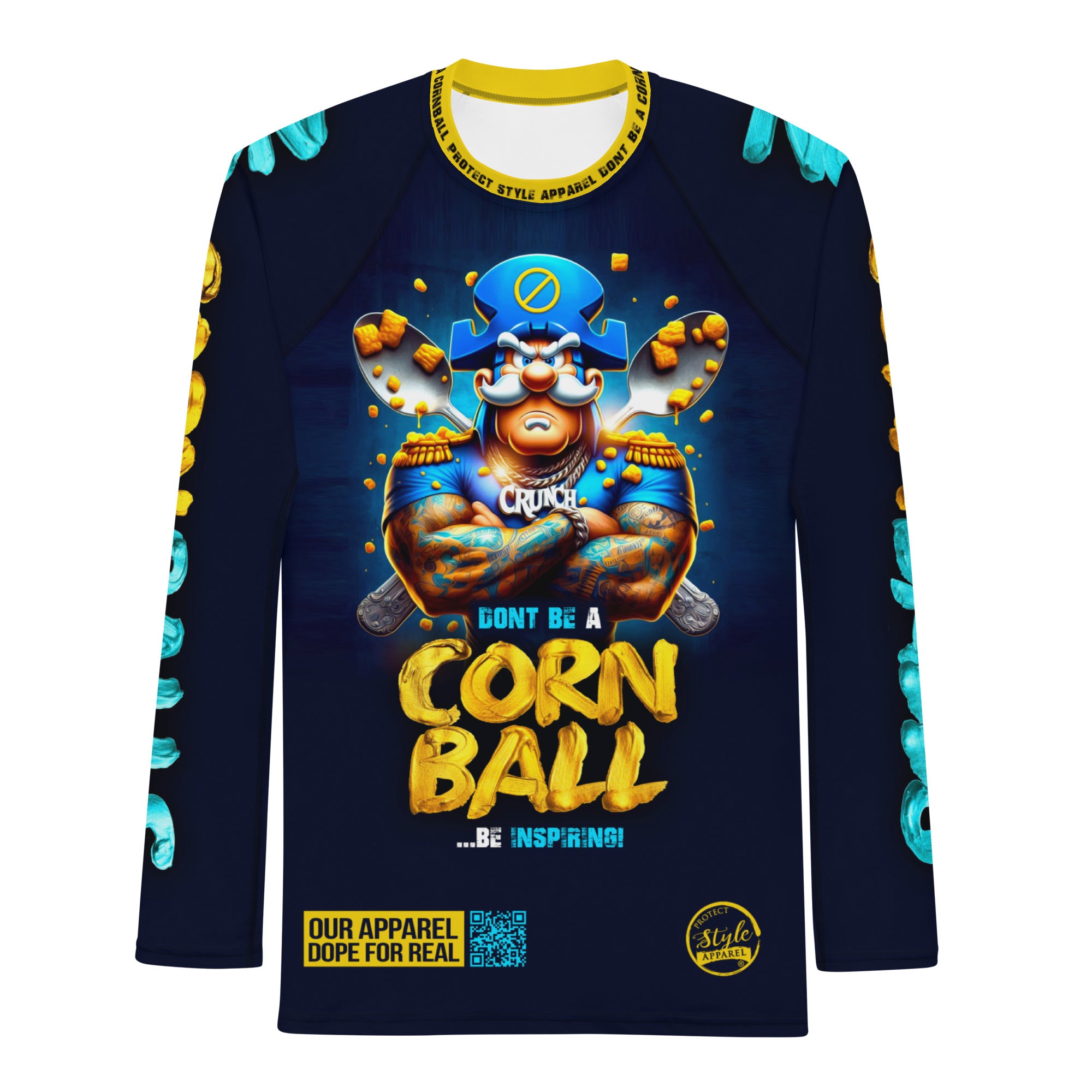 Don't be a Cornball Men's Rash Guard