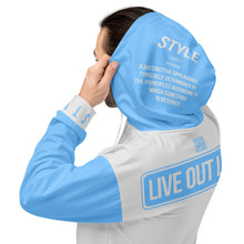 Load image into Gallery viewer, PSA Logo Powder Blue/Gray Unisex Hoodie
