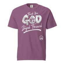 Load image into Gallery viewer, Thank You God We (Chrome) Unisex garment-dyed heavyweight t-shirt
