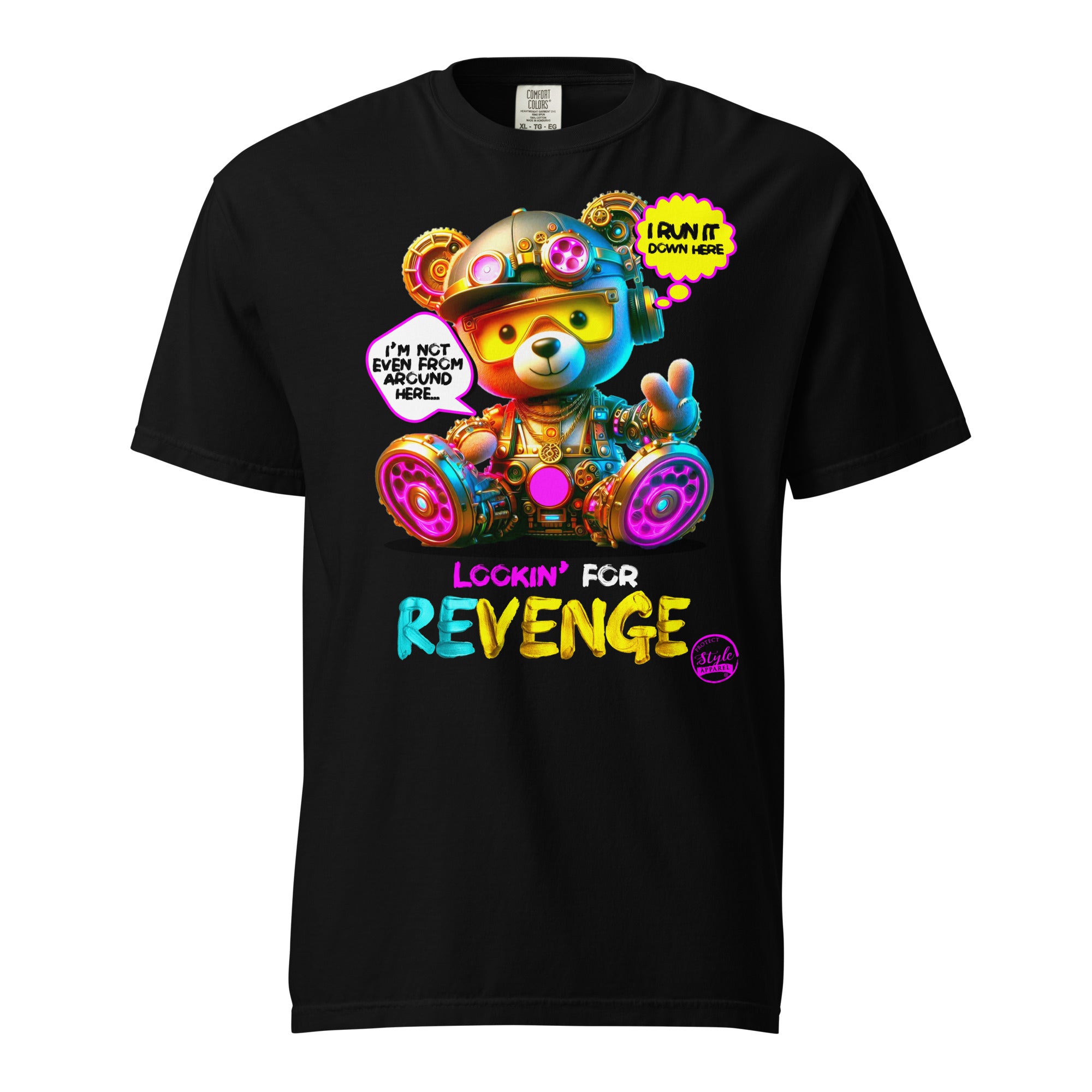 Revenge Unisex garment-dyed heavyweight t-shirt