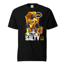 Load image into Gallery viewer, KING IDGAF They Salty Unisex garment-dyed heavyweight t-shirt
