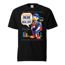 Load image into Gallery viewer, Mad Online Duck (Dark) Unisex garment-dyed heavyweight t-shirt
