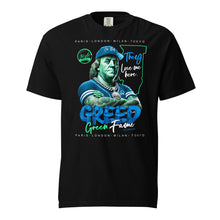 Load image into Gallery viewer, Greed Green Fame (Ill.) Unisex garment-dyed heavyweight t-shirt
