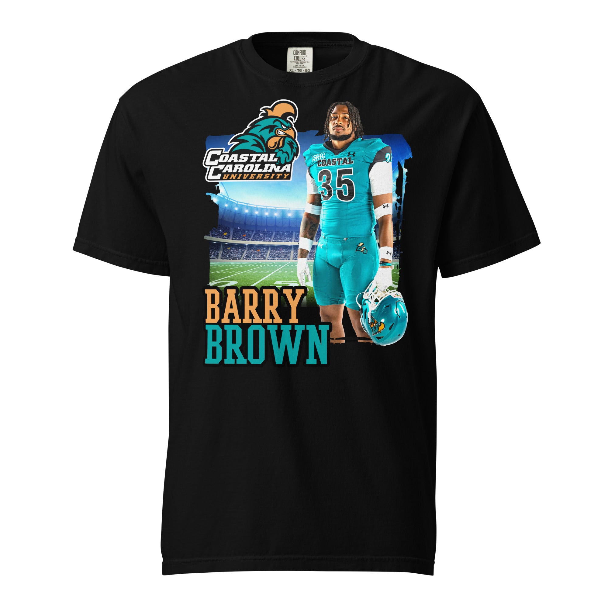 Barry Brown Unisex garment-dyed heavyweight t-shirt