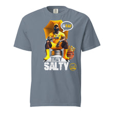 Load image into Gallery viewer, KING IDGAF They Salty Unisex garment-dyed heavyweight t-shirt
