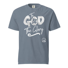 Load image into Gallery viewer, To God Be (Chrome) Unisex garment-dyed heavyweight t-shirt
