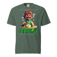 Load image into Gallery viewer, Money Hungry Dread Kid (Dark) Unisex garment-dyed heavyweight t-shirt
