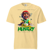 Load image into Gallery viewer, Money Hungry Dread Kid (Light) Unisex garment-dyed heavyweight t-shirt
