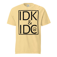 Load image into Gallery viewer, IDKIDC Unisex garment-dyed heavyweight t-shirt
