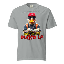 Load image into Gallery viewer, Duck&#39;d Up (Light) Unisex garment-dyed heavyweight t-shirt
