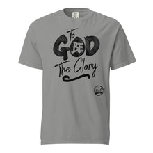 Load image into Gallery viewer, To God Be (Black) Unisex garment-dyed heavyweight t-shirt
