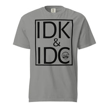 Load image into Gallery viewer, IDKIDC Unisex garment-dyed heavyweight t-shirt
