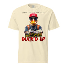 Load image into Gallery viewer, Duck&#39;d Up (Light) Unisex garment-dyed heavyweight t-shirt
