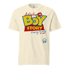 Load image into Gallery viewer, A Girls Boy Story (Light) Unisex garment-dyed heavyweight t-shirt
