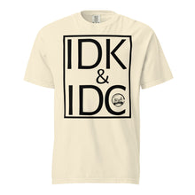 Load image into Gallery viewer, IDKIDC Unisex garment-dyed heavyweight t-shirt
