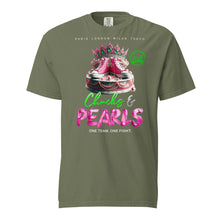 Load image into Gallery viewer, Chucks and Pearls Unisex garment-dyed heavyweight t-shirt
