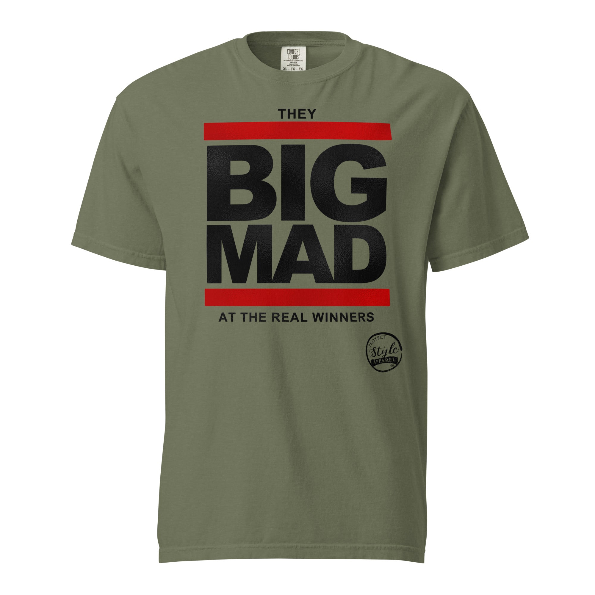 They BIG MAD Light Unisex garment-dyed heavyweight t-shirt