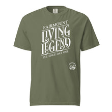 Load image into Gallery viewer, Fairmount Living Legend Unisex garment-dyed heavyweight t-shirt
