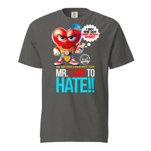 Load image into Gallery viewer, Mr. Love to Hate Unisex garment-dyed heavyweight t-shirt
