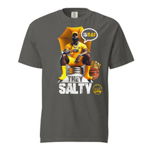 Load image into Gallery viewer, KING IDGAF They Salty Unisex garment-dyed heavyweight t-shirt
