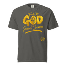 Load image into Gallery viewer, Thank You GOD (Gold) Unisex garment-dyed heavyweight t-shirt
