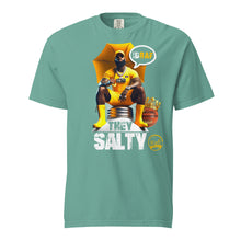 Load image into Gallery viewer, KING IDGAF They Salty Unisex garment-dyed heavyweight t-shirt
