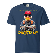 Load image into Gallery viewer, Duck&#39;d Up (Dark) Unisex garment-dyed heavyweight t-shirt
