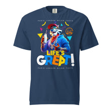 Load image into Gallery viewer, Life&#39;s Great Retro Unisex garment-dyed heavyweight t-shirt
