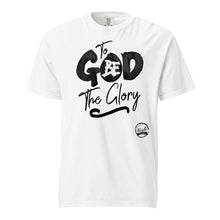 Load image into Gallery viewer, To God Be (Black) Unisex garment-dyed heavyweight t-shirt
