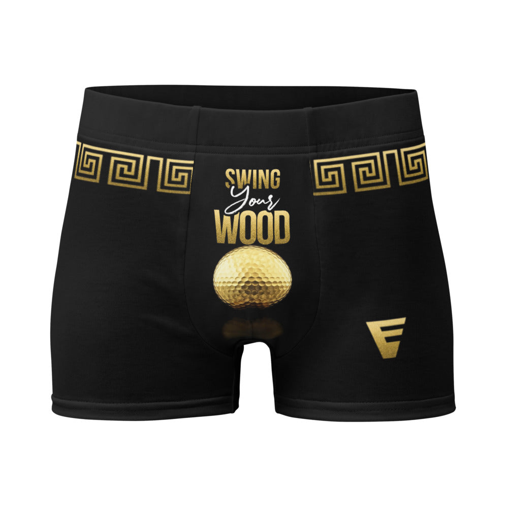 Swing Your Wood Golf Boxer Briefs